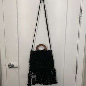 Danielle Nicole Black Satchel Bag